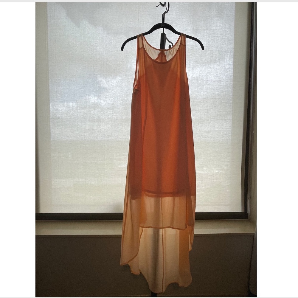 BCBGeneration Sleeveless High-Low Dress